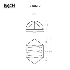 Bach Guam 2 Zelt (willow-bough-green) -Outdoor-Sportarten Bach Guam 2 Zelt willow bough green D 282973 7010222 Bild 3