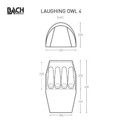 Bach Laughing Owl 4 Zelt (willow-bough-green) -Outdoor-Sportarten Bach Laughing Owl 4 Zelt willow bough green D 282982 7010222 Bild 5