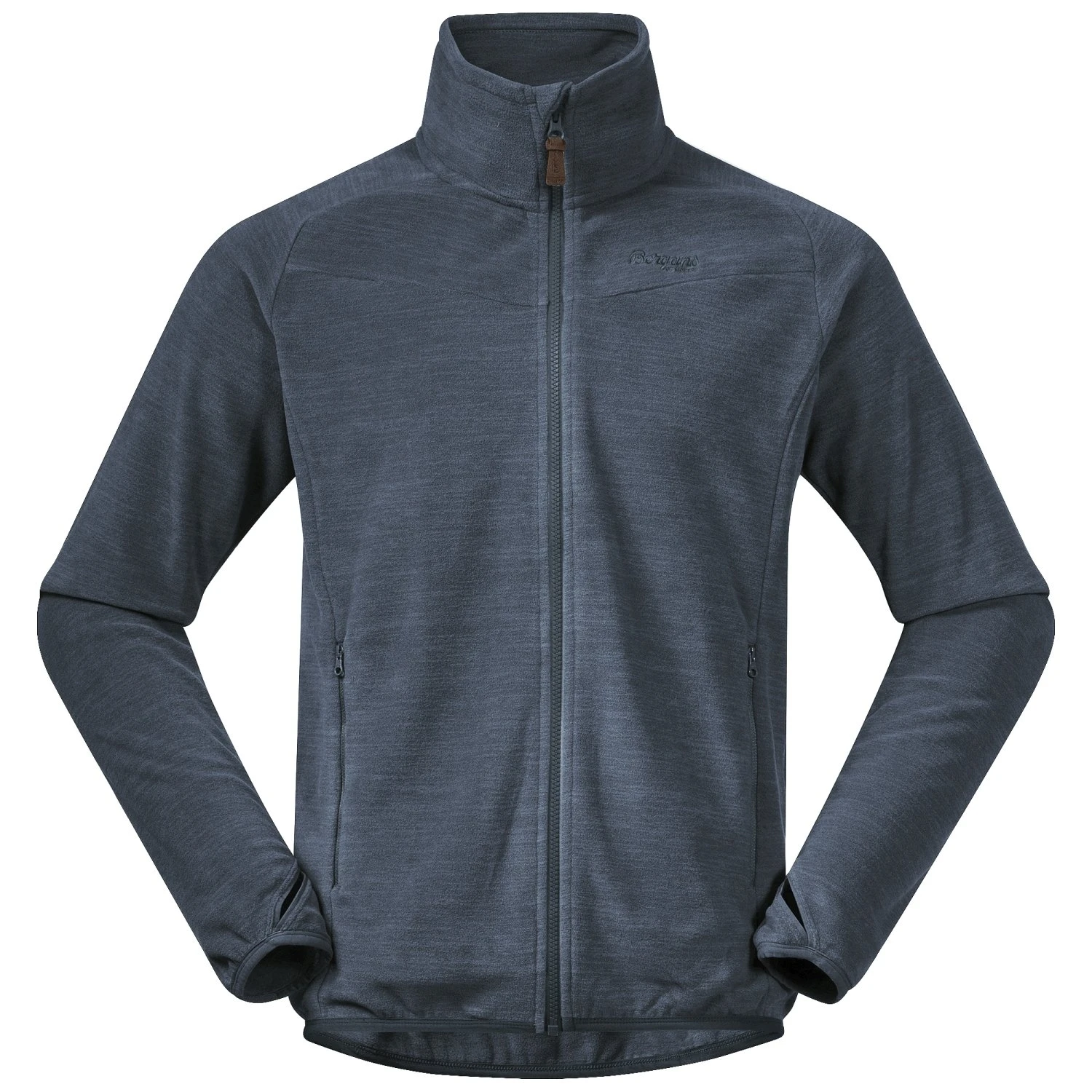 Bergans Hareid NoHood Fleece Jacket (orion-blue) 1 Bergans Hareid NoHood Fleece Jacket (orion-blue)