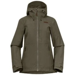 Bergans Nordmarka Leaf Light W Wind Jacket (green-mud)
