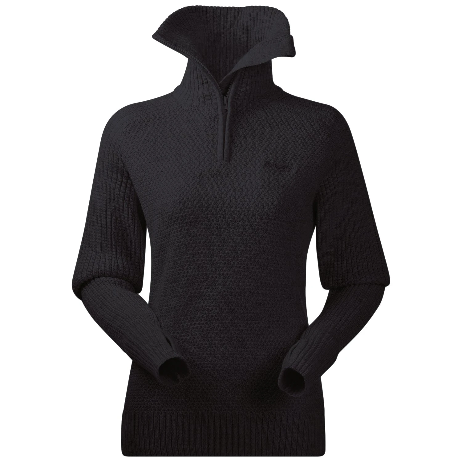 Bergans Ulriken Lady Jumper (black-melange) 1 Bergans Ulriken Lady Jumper (black-melange)