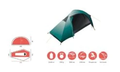 Grand Canyon Apex 1 Zelt (blue-grass) -Outdoor-Sportarten Grand Canyon Apex 1 Zelt blue grass D 330000 Bild 5