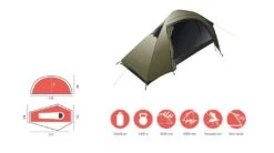 Grand Canyon Apex 1 Zelt (capulet-olive) 9 Grand Canyon Apex 1 Zelt (capulet-olive) -Outdoor-Sportarten Grand Canyon Apex 1 Zelt capulet olive D 330001 Bild 5