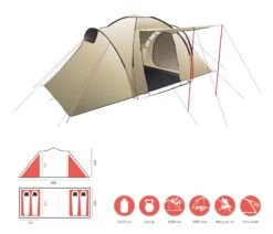 Grand Canyon Atlanta 4 Zelt (mojave/desert) -Outdoor-Sportarten Grand Canyon Atlanta 4 Zelt mojave desert D 330031 Bild 5