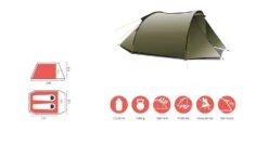 Grand Canyon Robson 2 Zelt (capulet-olive) -Outdoor-Sportarten Grand Canyon Robson 2 Zelt capulet olive D 330007 Bild 5