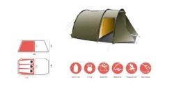 Grand Canyon Robson 3 Zelt (capulet-olive) 9 Grand Canyon Robson 3 Zelt (capulet-olive) -Outdoor-Sportarten Grand Canyon Robson 3 Zelt capulet olive D 330027 Bild 5