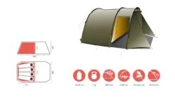 Grand Canyon Robson 4 Zelt (capulet-olive) -Outdoor-Sportarten Grand Canyon Robson 4 Zelt capulet olive D 330012 Bild 5