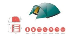 Grand Canyon Topeka 4 Zelt (blue-grass) -Outdoor-Sportarten Grand Canyon Topeka 4 Zelt blue grass D 330010 Bild 5