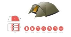 Grand Canyon Topeka 4 Zelt (capulet-olive) -Outdoor-Sportarten Grand Canyon Topeka 4 Zelt capulet olive D 330028 Bild 5