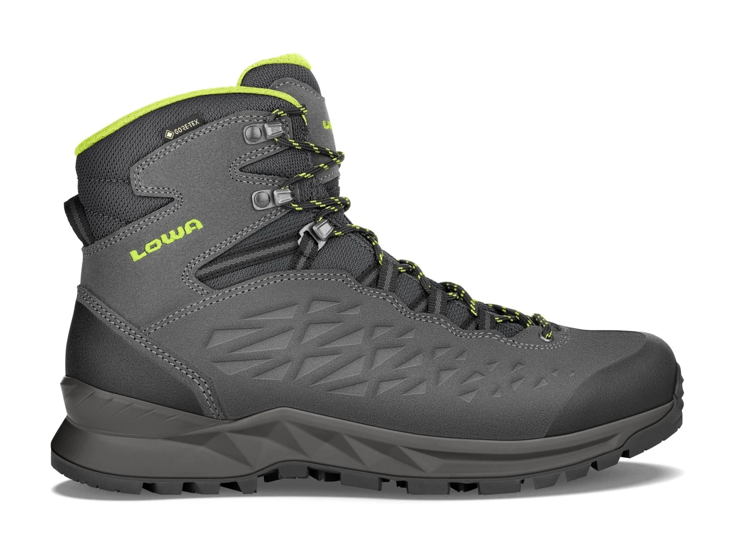 Lowa Explorer II GTX Mid Trekkingschuhe (anthrazit/limone)