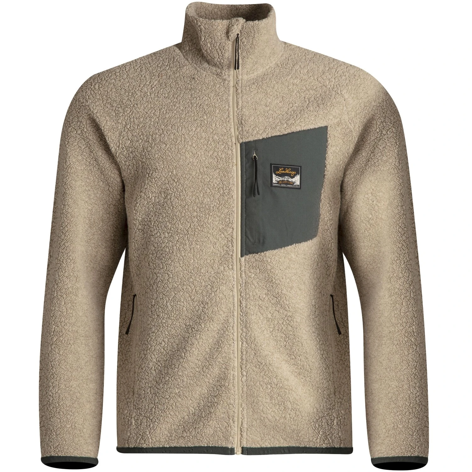 Lundhags Flok Wool Ms Pile Jacket (sand) 1 Lundhags Flok Wool Ms Pile Jacket (sand)
