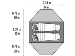 MSR Elixir 2 Zelt (green) -Outdoor-Sportarten MSR Elixir 2 Zelt green D 10331 Bild 5