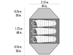 MSR Elixir 3 Zelt (gray) -Outdoor-Sportarten MSR Elixir 3 Zelt gray D 10312 Bild 5