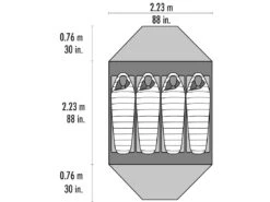 MSR Elixir 4 Zelt (gray) -Outdoor-Sportarten MSR Elixir 4 Zelt gray D 10313 Bild 5