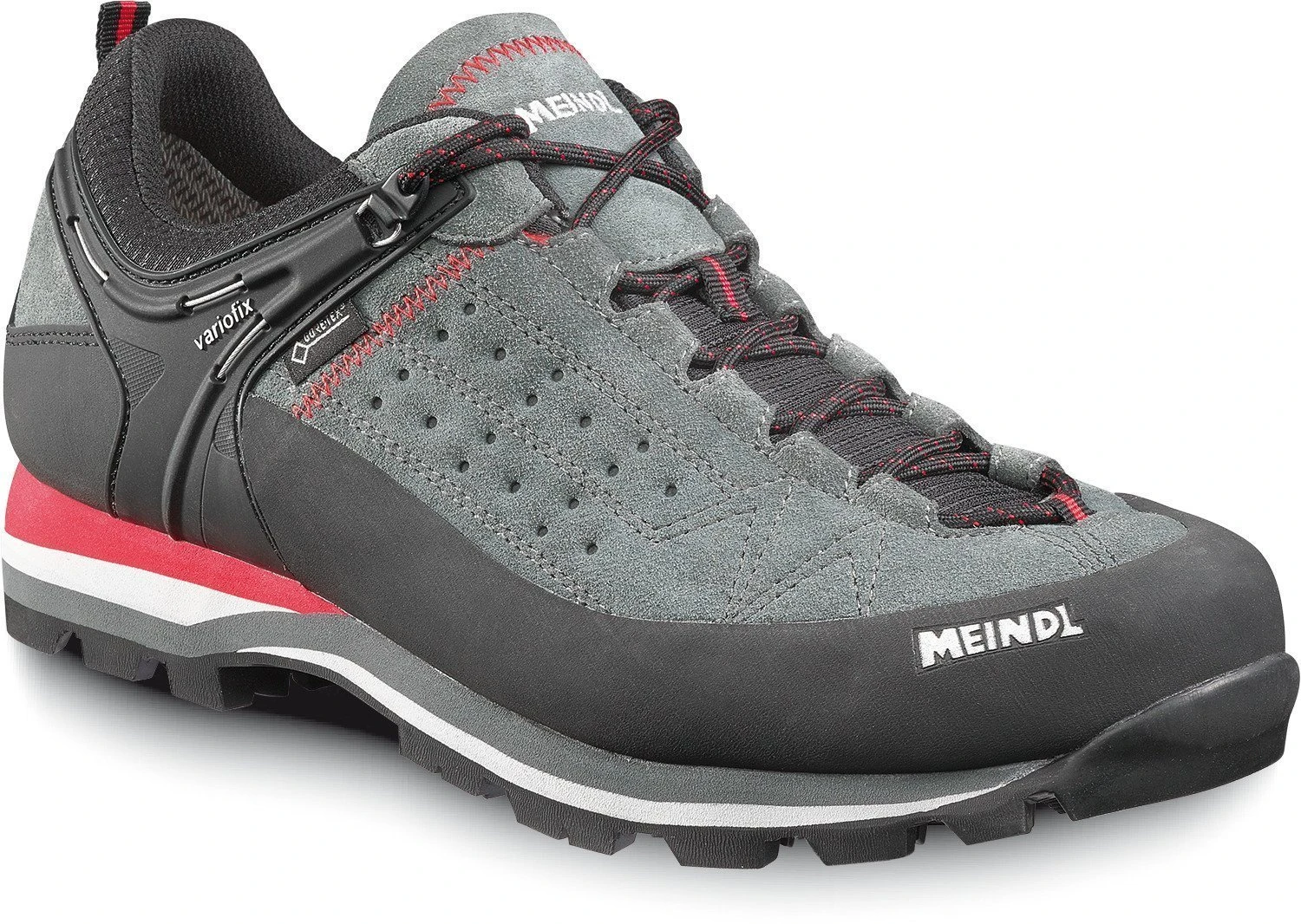 Meindl Literock GTX Wanderschuhe (granit/rot) 1 Meindl Literock GTX Wanderschuhe (granit/rot)