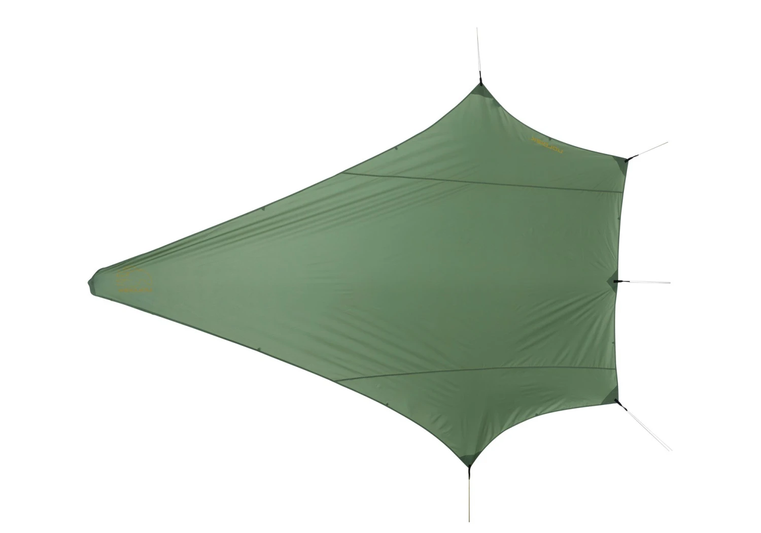 Nordisk Voss Diamond PU Tarp (dark-olive) 2 Nordisk Voss Diamond PU Tarp (dark-olive) – Bild 2