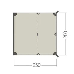 Tatonka Van Tarp TC (sand-beige) -Outdoor-Sportarten Tatonka Van Tarp TC sand beige D 2492 321 Bild 2