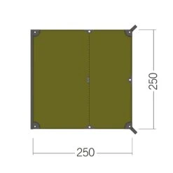 Tatonka Van Tarp (light-olive) 3 Tatonka Van Tarp (light-olive) -Outdoor-Sportarten Tatonka Van Tarp light olive D 2494 333 Bild 2