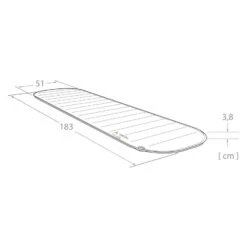 Vaude Tour 3.8 M Isomatte (redwood) -Outdoor-Sportarten Vaude Tour 3.8 M Isomatte redwood D 12810 676 Bild 4